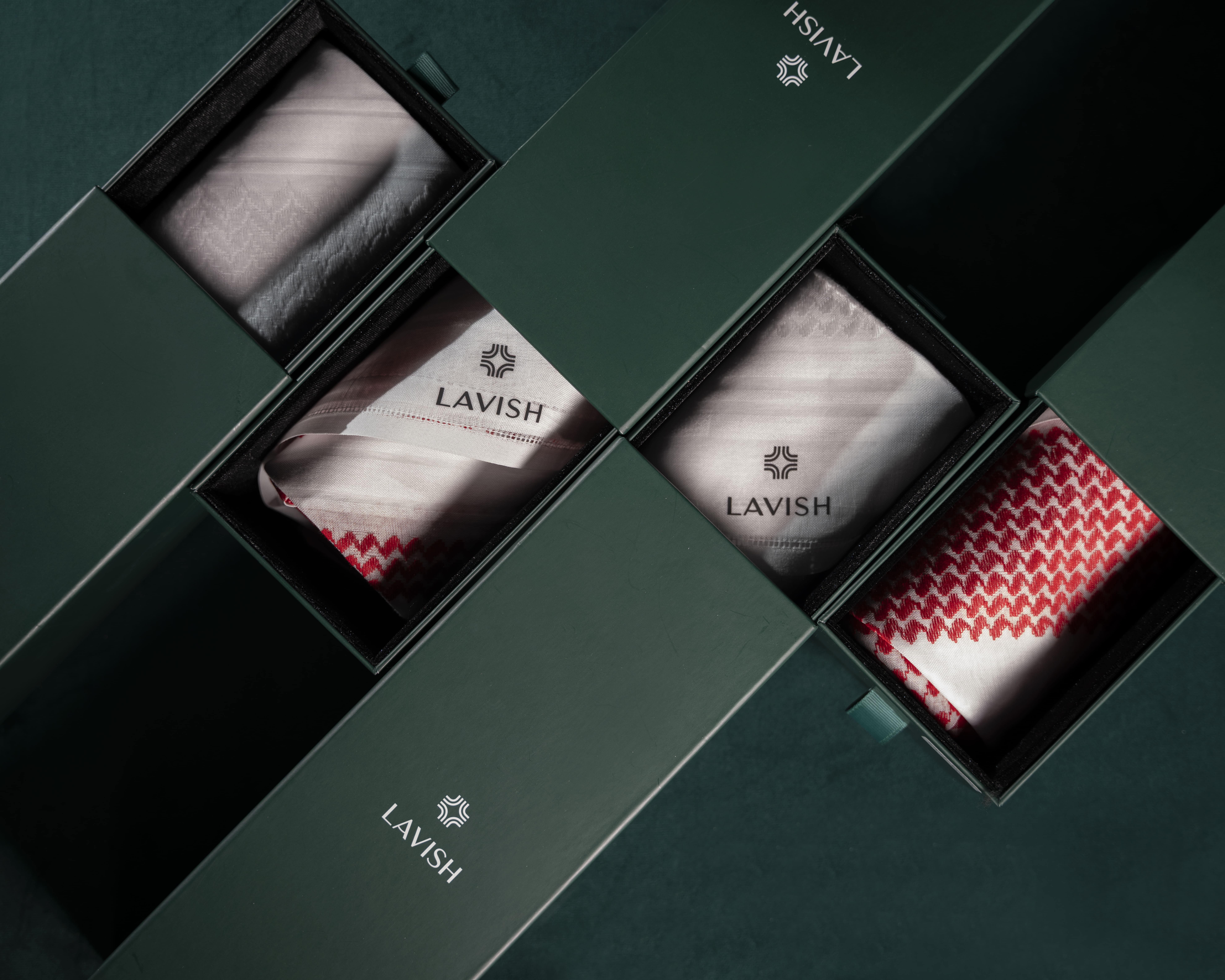 Luxury Shemagh rolled up